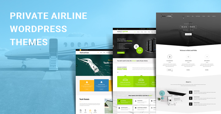 Private Airline WordPress Themes