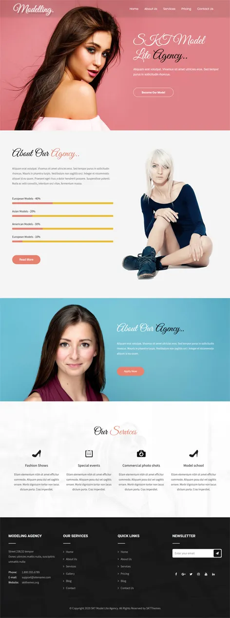 free lifestyle WordPress theme