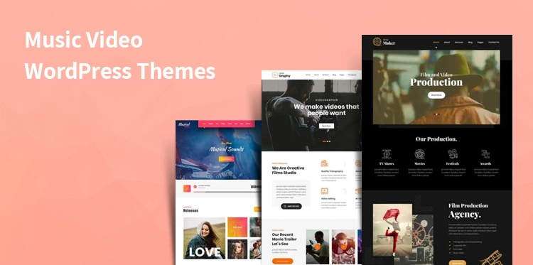 Music Video WordPress Themes 4 Bands & Events